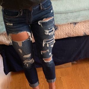 American eagle cropped jeans